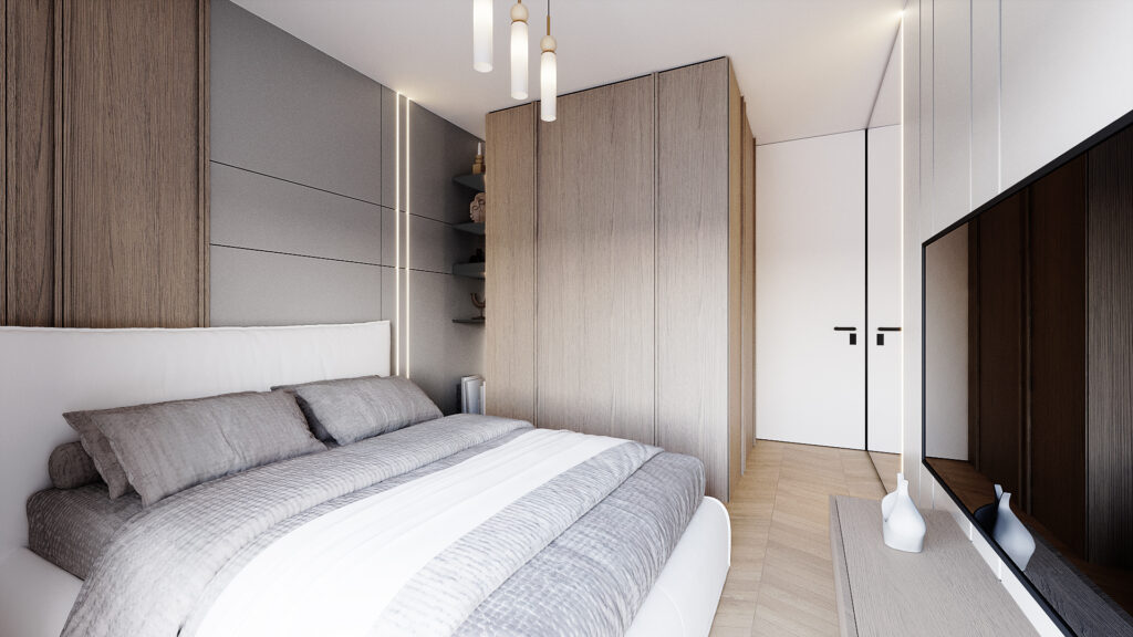 modern interior in luxury villas